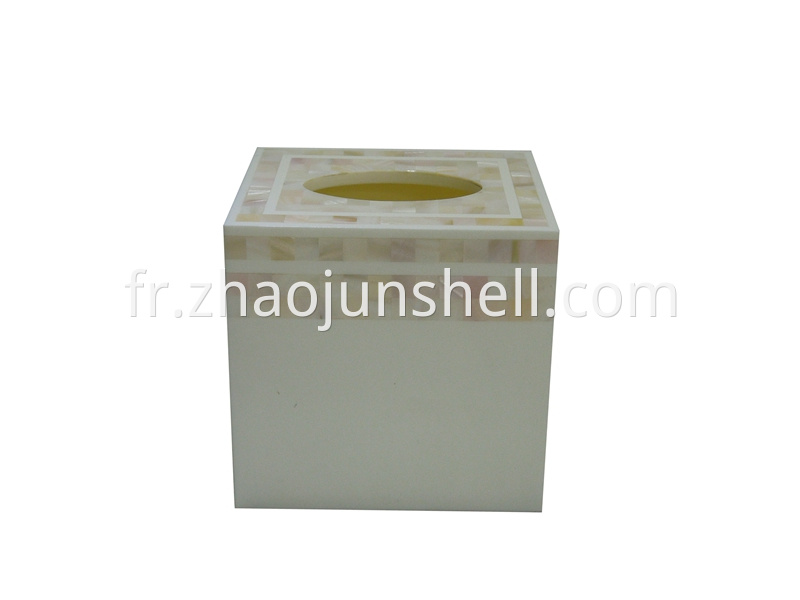 freshwater shell tissue box